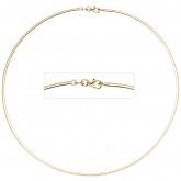 Halsreif 333/-Gelbgold  2mm  45 cm | Gelbgoldschmuck