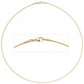 Halsreif 750 Gelbgold 1,1 mm 45 cm | Gelbgoldschmuck