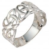 Damenring 925 Sterling Silber "Knotenmuster" | Silberschmuck