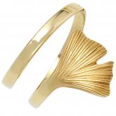 Damen Ring "Ginko" 375 Gelbgold offen | Gelbgoldschmuck