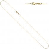 Ankerkette 585 Gelbgold diamantiert 0,6 mm 42 cm | Gelbgoldschmuck