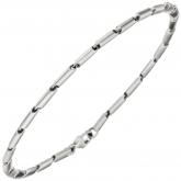 Armband 950 Platin mattiert 20 cm | Platinschmuck