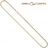 Zopfkette 585 Gelbgold 45 cm 2,6 mm