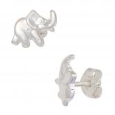 Kinder Ohrstecker "Elefant" 925 Sterling Silber rhodiniert