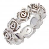 Damen Ring "Rosen" 925 Sterling Silber | Silberschmuck