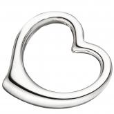 Kinder Anhänger "Schwingherz" 925 Sterling Silber | Silberschmuck