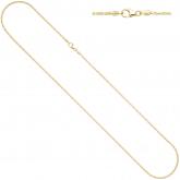 Kobrakette oval 333 Gelbgold 1,7 mm 50 cm | Gelbgoldschmuck