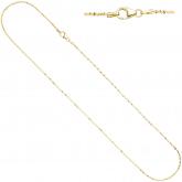 Criss-Cross Kette 333 Gelbgold 1,3 mm 40 cm