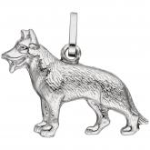 Anhänger "Schäferhund" 925 Sterling Silber