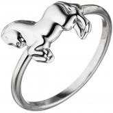 Kinder Ring "Pferd" 925 Sterling Silber