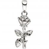 Anhänger "Rose" 925 Sterling Silber