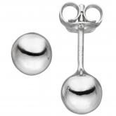 Ohrstecker \"Kugel\" 925 Sterling Silber 6,1 mm