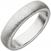 Damen Ring 925 Sterling Silber mit Struktur ca. 4,8 mm