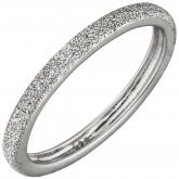 Damen Ring 925 Silber mit Struktur ca. 2,2 mm