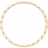 Collier Edelstahl/PVD goldfarben 46 cm | Edelstahlschmuck